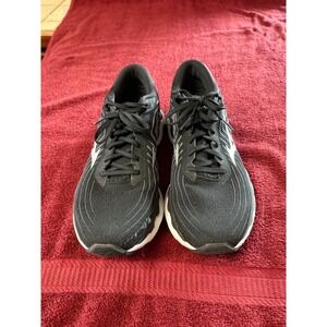 Mizuno Wave Horizon 6 Mens Running Shoes Black Silver Stability Sneakers 06